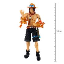 Action figure one piece - portgas d. ace - variable action heroes ref.: 834233 - MEGAHOUSE