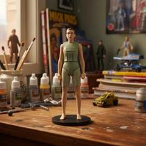 Action Figure Onze Eleven Série Stranger Things Com Base