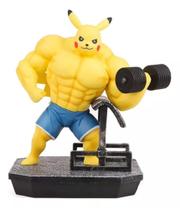 Action Figure Pokemon Pikachu Musculo Academia Maromba