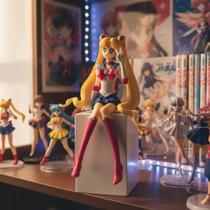 Action Figure Sailor Moon Usagi Tsukino Na Lua Decorativa