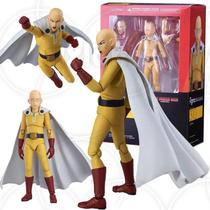 Action Figure Saitama One Punch Man Anime Articulado Boneco Brinquedo Articulado Colecionavel com Acessorios