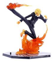 Action Figure Sanji Diable Jambe Estátua One Piece Anime
