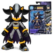 Action Figure Shadow As Batman Sonic X DC Boneco Articulado Colecionável 12 Cm Action Figure Shadow As Batman Sonic X DC Boneco Articulado Colecionável 12 Cm