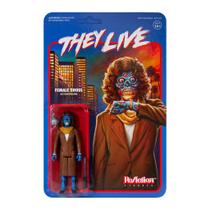 Action Figure Super7 They Live Female Ghoul de 9,5 cm com Acc Action Figure Super7 They Live Female Ghoul de 9,5 cm com Acc