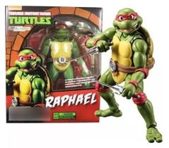 Action figure tartarugas ninja - Raphael c/acessórios 15 cm - bandai bootleg