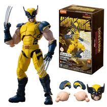 Action Figure Wolverine Blokees Articulado Boneco Marvel Com Acessórios 13 Cm Action Figure Wolverine Blokees Articulado Boneco Marvel Com Acessórios 13 Cm