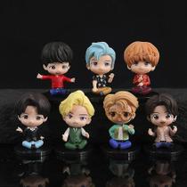 Action Figures Sajy Bts Idol Group, 6 cm, presentes de brinquedo de PVC para crianças Action Figures Sajy Bts Idol Group, 6 cm, presentes de brinquedo de PVC para crianças