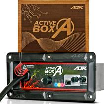 Active Box RCA AJK 2em1 Módulo Amplificado Receiver 350w 2 canais com Fonte para Caixa Bob Trio
