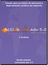 Active Line.Adv 5.0 Desktop 5 usuários em rede (Licença definitiva)