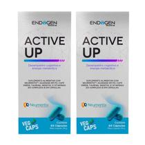 Active Up Suplemento Para Energia e Concentração Com Vitaminas 60 Cápsulas Endogen DIversas Quantidades