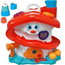 Activity House Branco e Laranja Calesita 714 Activity House Branco e Laranja Calesita 714