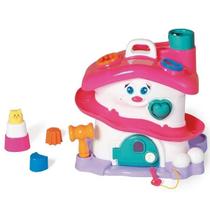 Activity House GIRL BRANCO/ROSA Calesita 0724 Activity House GIRL BRANCO/ROSA Calesita 0724