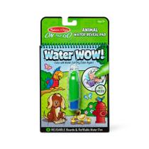 Activity Pad Melissa & Doug On the Go Water Wow! Animais