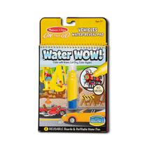 Activity Pad Melissa & Doug On the Go Water Wow! Veículos
