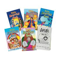 Activity Pads Fun Express Bible 12 livros de 48 páginas cada