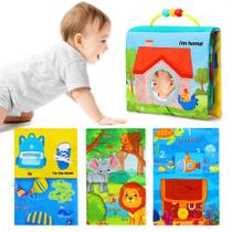 Activity Quiet Cloth Books Developmental Toys URMYWO 0-18M