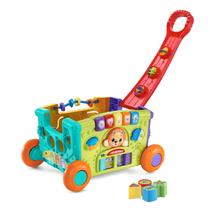Activity Wagon VTech Sort and Discover para crianças vermelhas Activity Wagon VTech Sort and Discover para crianças vermelhas