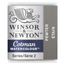 Acuarela Winsor & Newton Cotman, Media Pastilla, Metalizada de Estaño