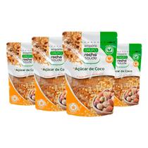 Açúcar Coco Selecionado Qualidade Superior Premium Kit 4 100g