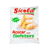 Açúcar confeiteiro impalpável sicola c/ 1 kg