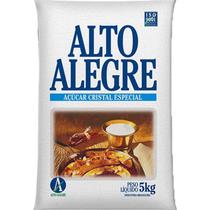 Acucar Cristal Alto Alegre 5kg 6un