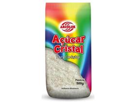 Açúcar Cristal Branco Para Confeitar 500g - Arcolor Açúcar Cristal Branco Para Confeitar 500g - Arcolor