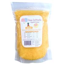 Açúcar Cristal Colorido Amarelo c/ Sabor Abacaxi Natural 1kg