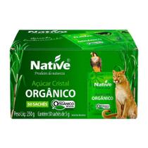 Açúcar Cristal Orgânico sachê NATIVE 250g Açúcar Cristal Orgânico sachê NATIVE 250g