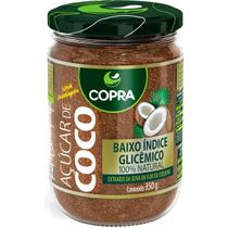 Açúcar de Coco 100% Puro Natural Pote Vidro 350g Copra