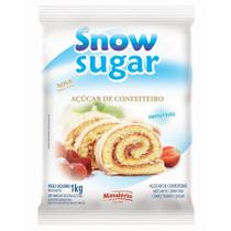 Açúcar de confeiteiro impalpável snow sugar 1kg mavalério