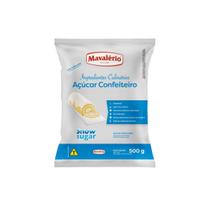 Açúcar de confeiteiro snow sugar 500g mavalério