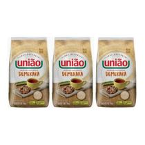 Açúcar Demerara Naturale União 1Kg - 3 Unidades