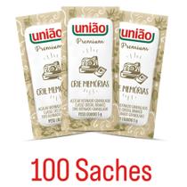Açúcar Em Sachê Individual Pacotinho União - 100 Envelopes Açúcar Em Sachê Individual Pacotinho União - 100 Envelopes