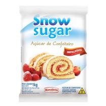 Açúcar impalpável confeiteiro snow sugar 1 kg - Novasafra