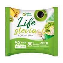 Açúcar Light Life 500g - Stevia Natus - DOCEMALU