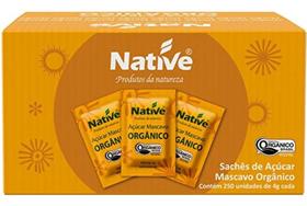 Açucar Mascavo Organico Native Sache 4g Cx 250 Unid Açucar Mascavo Organico Native Sache 4g Cx 250 Unid