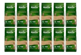 Açúcar Orgânico Demerara Native 1kg - Kit Com 12un Açúcar Orgânico Demerara Native 1kg - Kit Com 12un
