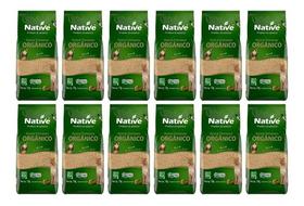 Açúcar Orgânico Demerara Native 1kg - Kit Com 12un Açúcar Orgânico Demerara Native 1kg - Kit Com 12un