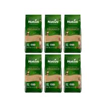 Açúcar Orgânico Demerara Native 1kg - Kit Com 6 unidades