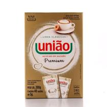 Açúcar Premium em Sachê União 40x5g Açúcar Premium em Sachê União 40x5g