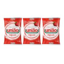 Açúcar Refinado União 1kg - 3 Unidades