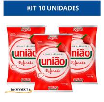 Açúcar união refinado 1kg fardo com 10 unidades