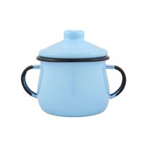 Açucareiro 08 Esmaltado Ágata Ewel 380 ml Azul Claro