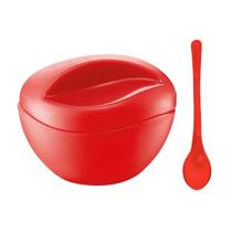 Açucareiro 300ml Com Colher Polipropileno Acessórios De Cozinha Multiuso