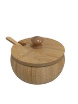 Açucareiro Bambu 10,5x10,5x7cm com Colher