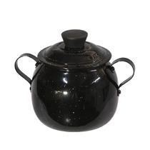 Açucareiro Bojudo Em Aluminio