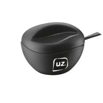 Açucareiro C/ Colher De Mesa Porta Açúcar Tampa UZ Plástico Açucareiro C/ Colher De Mesa Porta Açúcar Tampa UZ Plástico