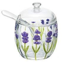 Açucareiro Cristal Transparente com Colher Design Elegante Artesanal Transparente Pote para Cozinha Mesa Decoração Açucareiro Cristal Transparente com Colher Design Elegante Artesanal Transparente Pote para Cozinha Mesa Decoração