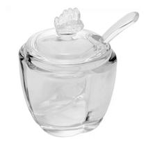 Açucareiro de Cristal Butterfly Wolff 130 mL Com Colher Mesa Posta Açucareiro de Cristal Butterfly Wolff 130 mL Com Colher Mesa Posta