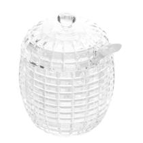 Açucareiro de Cristal com Tampa e Colher Tress 210ml Açucareiro de Cristal com Tampa e Colher Tress 210ml